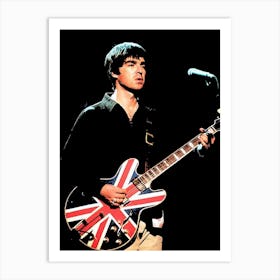 rockstar Noel Gallagher oasis music band 1 Art Print