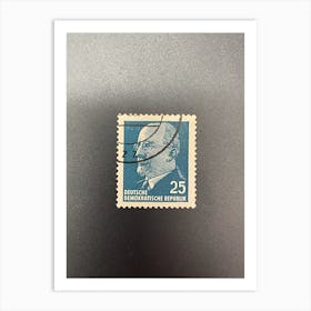 Postage Stamp 2 Art Print