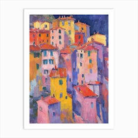 Houses On The Hill 2 Art Print