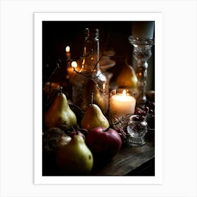 Christmas Still Life No 3 Art Print