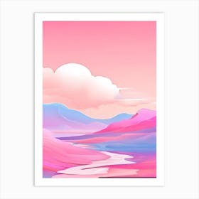 Landscape Painting 20 Art Print