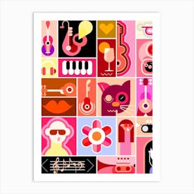 Music — Vector Art Print