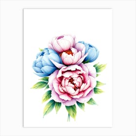 Peonies 14 Art Print