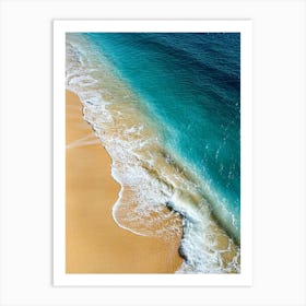 Beach And Ocean Canvas Print Art Print