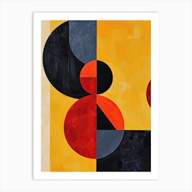 Abstract Geometric Minimalism 45 Art Print