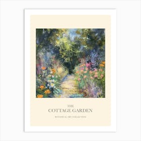 Cottage Garden Poster English Oasis 2 Art Print