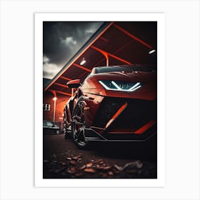 Lamborghini 10 Art Print