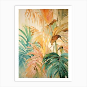 Tropical Leaves 12 Art Print