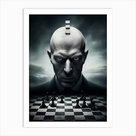 Chessmasters Mind Art Print