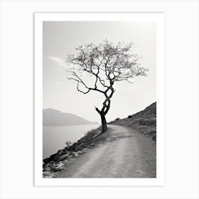 Crete, Greece, Photography In Black And White 2 Art Print