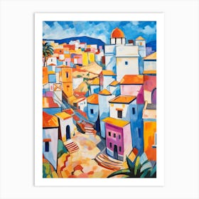 Rabat Morocco 1 Fauvist Painting Art Print