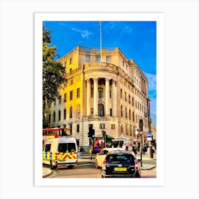 London Street Scene Art Print