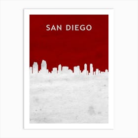 San Diego California Art Print