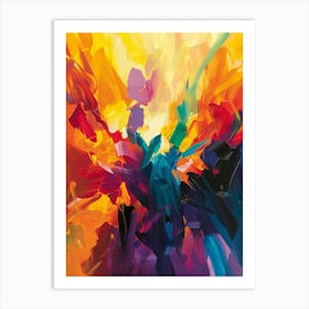 Abstract Painting 2336 Art Print