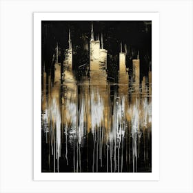 Cityscape Canvas Print 8 Art Print