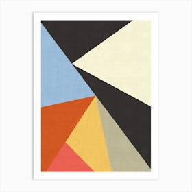 Contemporary and geometric 1 Art Print