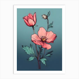 Poppies 22 Art Print