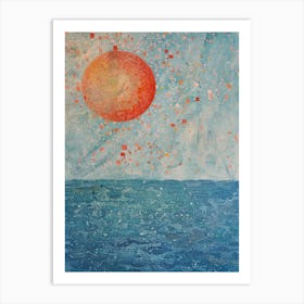 Orange Sky Art Print