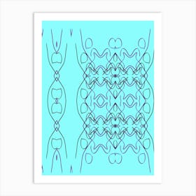 Abstract Pattern 58 Art Print