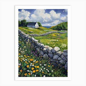 Rolling Hills Of Ireland 16 Art Print