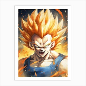 Dragon Ball Super 12 Art Print