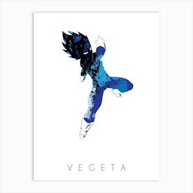 Vegeta Art Print