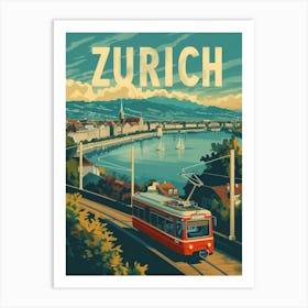 Zurich Switzerland Art Print