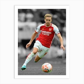 Martin Odegaard Art Print