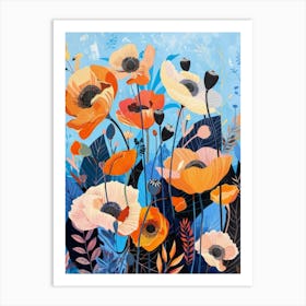 Poppies 40 Art Print