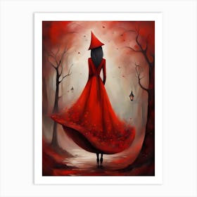 Red Riding Hood Art Print