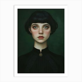 Portrait of a Girl 5166 Art Print