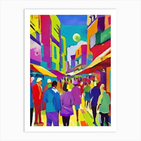 Street Scene 1 Art Print