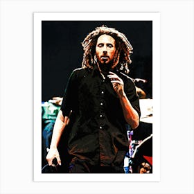 Zack de la Rocha Rage Against The Machine 2 1 Art Print