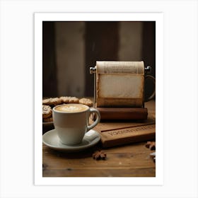 Coffee And Cookies Art Print