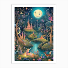 Fairytale Forest Art Print