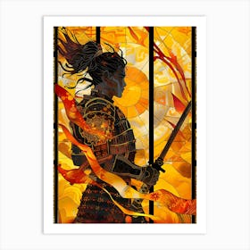 Samurai Warrior 10 Art Print