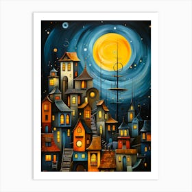 Nightfall Serenades Art Print