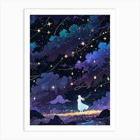 Night Sky 2 Art Print