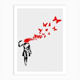 Banksy Kids 1 Art Print