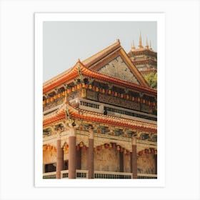 Chinese Temple 2 Art Print