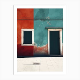 Burano, Italy Art Print