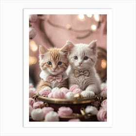 Cute Kittens Art Print