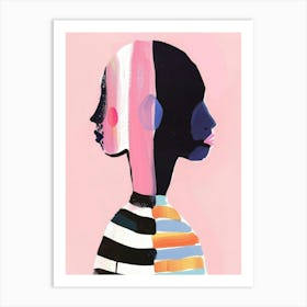 Portrait Of A Woman 362 Art Print