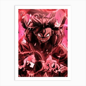 Dragon Ball Z Wallpaper 8 Art Print