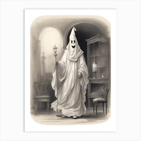 Ghost In The House Art Print