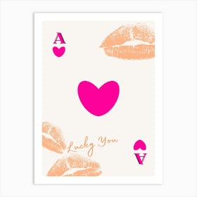 Lucky You 28 Art Print