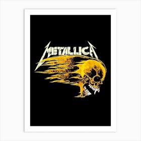 Metallichead Art Print