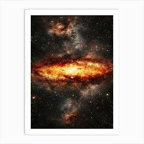 Galaxy In Space 15 Art Print