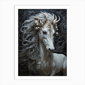 Ethereal Unicorn Art Print