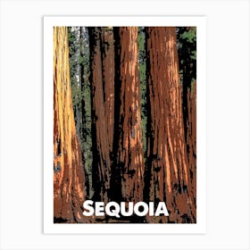 Sequoia, National Park, Nature, USA, Wall Print, Art Print